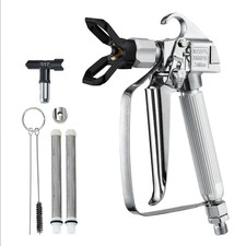 Vevor Airless Paint Spray Gun 3600psi High Pressure Airless Spray Gun 517 Tip Vevor Airless Paint Spray Gun 3600psi High Pressure Airless Spray Gun 517 Tip