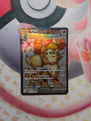 Pokemon TCG: Arcanine ex 224/198 - Scarlet & Violet - Ultra Rare Full Art - MINT