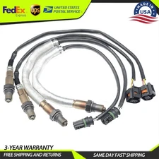 4pcs Up+Down Oxygen Sensor For BMW 2009-2018 750I 2009-2015 750LI 4.4L V8 Turbo