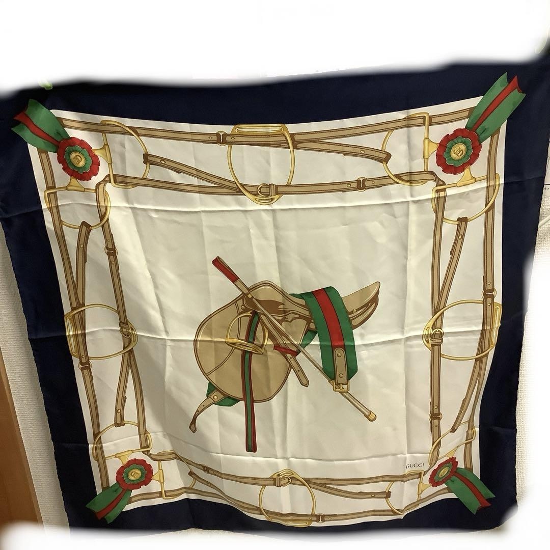 Gucci Silk Scarf for Women with Classic Logo Design