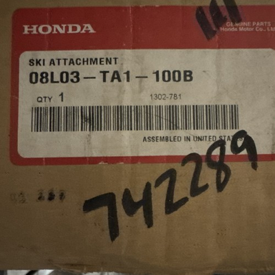 #ad #ad HONDA SKI ATTACHMENT 08L03 TA1 100B NEW $99.00