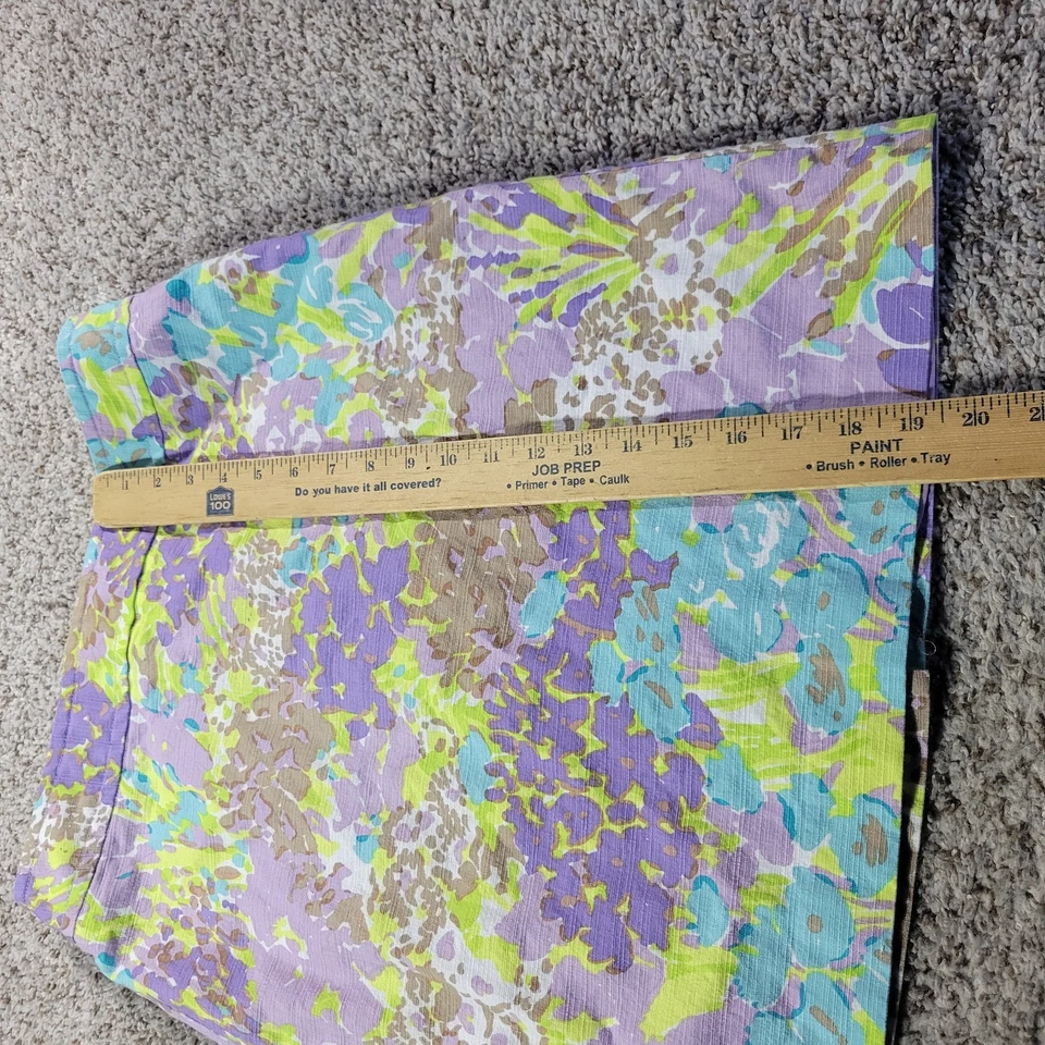 Falda TALBOTS Mujer 10P Línea A Púrpura Pastel Forrada Carrera Trabajo Informal Verano Foto 4 de 4