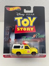 HOT WHEELS 2019 PREMIUM: DISNEY PIXAR TOY STORY PIZZA PLANET TRUCK (PR#5)