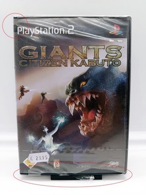 Giants Citizen Kabuto - PlayStation 2 PS2 - NEU OVP SEALED (Folie beschädigt)