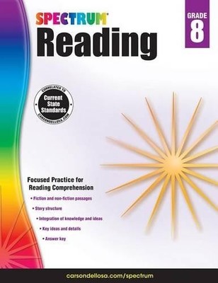 Spectrum Spectrum Reading Workbook, Grade 8 (Taschenbuch)