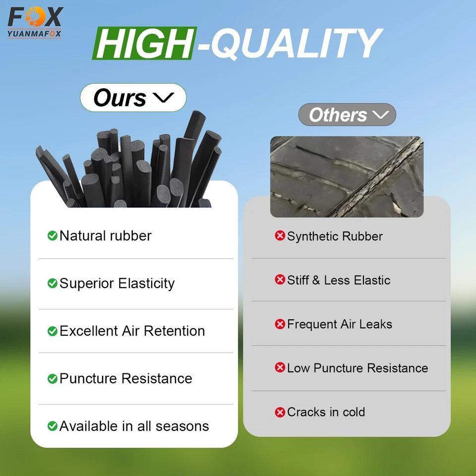 2Pack 20x8.00-8 20x8-8 20x10x8 20x8x8 Lawn Mower Inner Tubes TR13 Straight Valve - Image 3 of 4