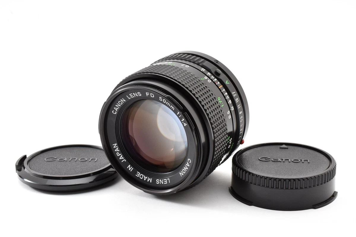 Canon FD 50mm f/1.4 Camera Lenses for sale | eBay