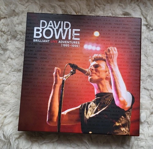 DAVID BOWIE - BRILLIANT LIVE ADVENTURES vinyl box set all lp sealed mint