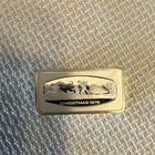 Franklin Mint 1979 Christmas Sterling Silver .925 Bar 1000 Grains - 2.08 troy oz