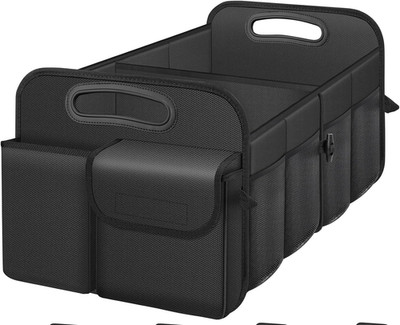 Car Trunk Organizer Large Capacity Waterproof Collapsible for SUV Sedan Jeep Car