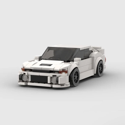 Brick Works White Toyota GR86 Supra MOC LEGO Racing Sports Car | eBay