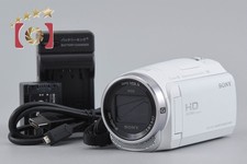 Sony Handycam HDR-CX680 White Digital HD Video Camera Japanese Language Only 