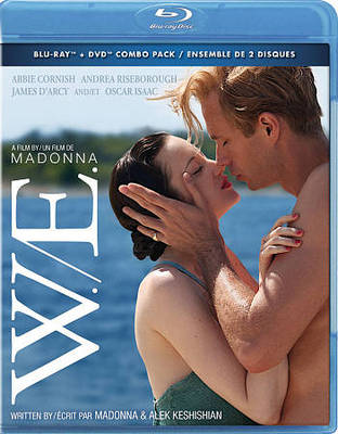 W.E. (Blu-ray/DVD, 2012, Canadian)