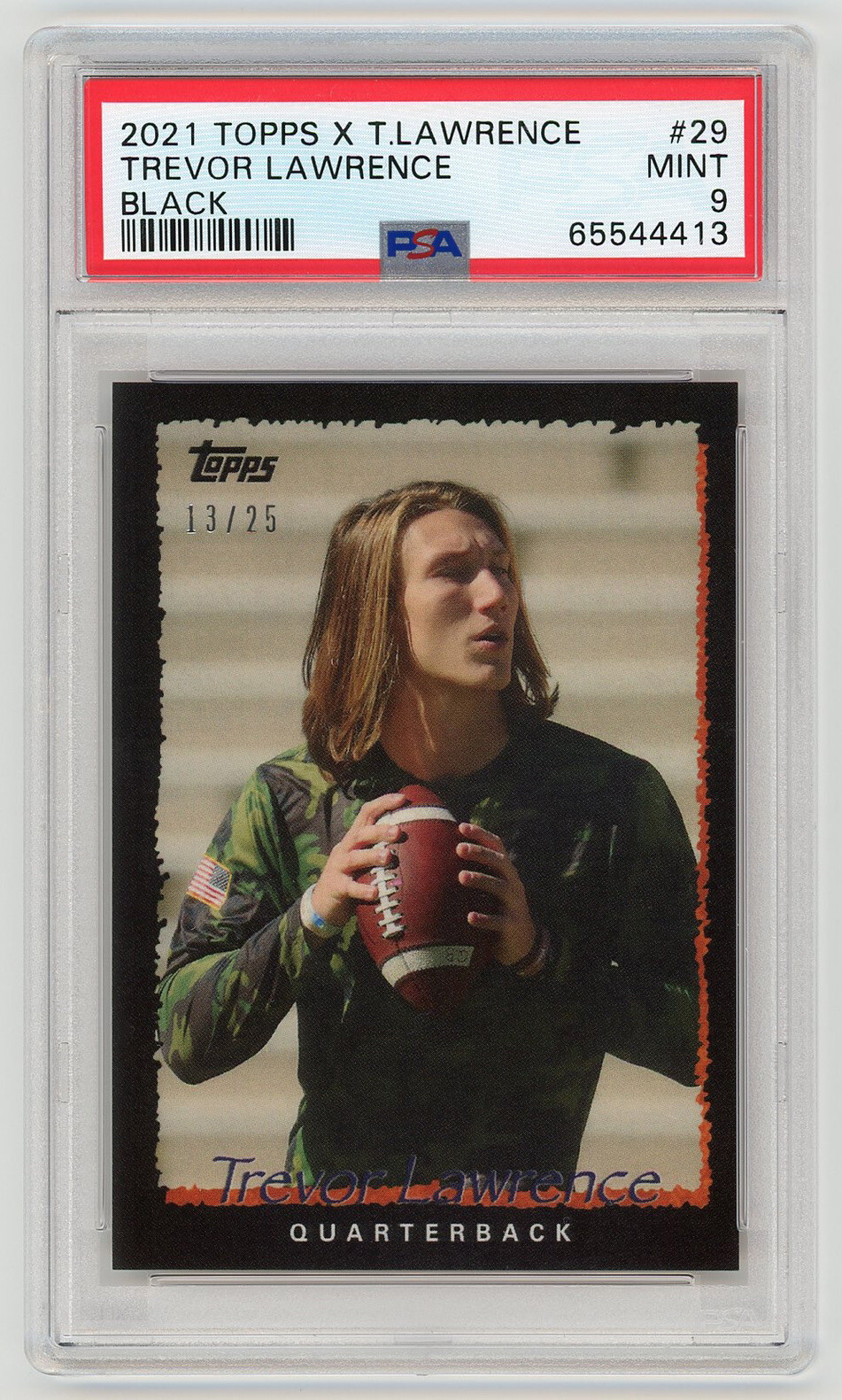 Trevor Lawrence Topps X Trevor Lawrence #29 Black