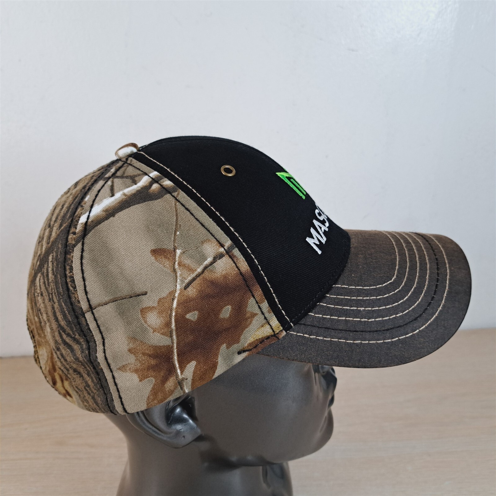MASONITE ADJUSTABLE STRAPBACK BASEBALL HAT/CAP, B… - image 4