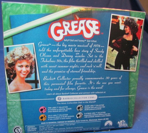 Grease – 30 Years – Kelly & Tommy Dolls – Pink Label – N2688 – NRFB - 2008 - Picture 4 of 8