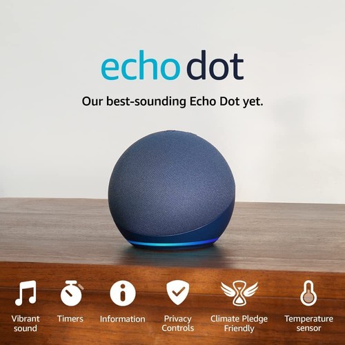 Amazon Echo dot 5ta generación Amazon Echo dot 5ta generación con altavoz reloj - Imagen 6 de 15