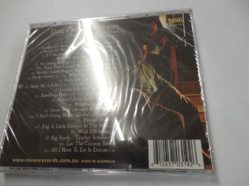 DOC & MERLE WATSON Columbus Stockade Blues Best 70s - CD SEALED Raven AU Import - Picture 4 of 5