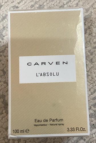 CARVEN L'ABSOLU for Women 100 ml /3.3 oz -3.33 oz EDP Spray New & sealed