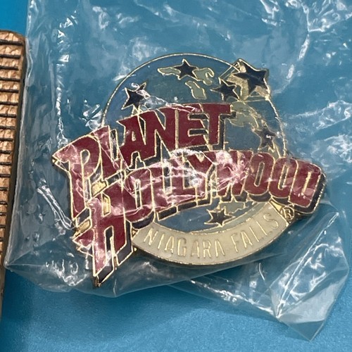 Lotto di 3 spille da bavero Planet Hollywood Orlando, Myrtle Beach, Cascate del Niagra - Foto 8 di 9