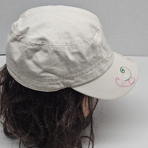 Cappello irlandese aderente taglia L 7-3/8 stile pittore trifoglio Eire berre beige - Foto 15 di 17