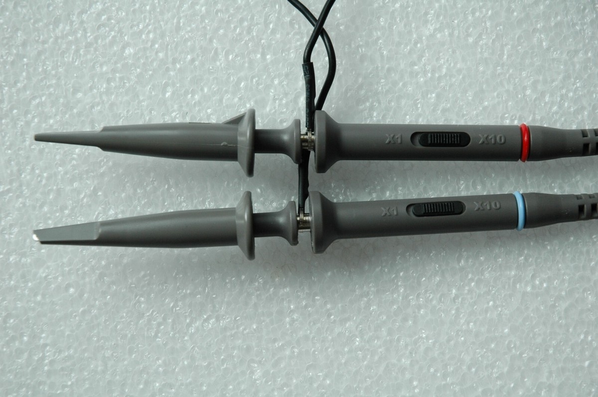 Universal Oscilloscope Probe with Accessories Kit 100MHz Oscilloscope Clip Probes with BNC to