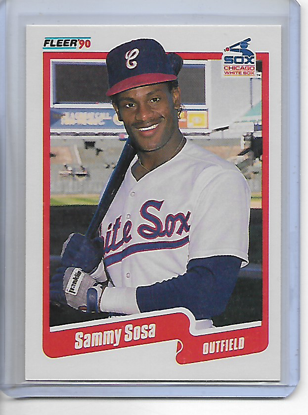 1990 Fleer - Sammy Sosa #548 (RC) for sale online | eBay