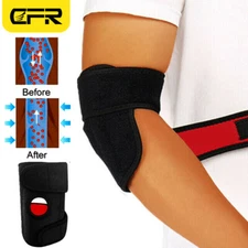 Medical Elbow Support Arm Band Pads Arthritis Compression Tennis Guard Brace BML
