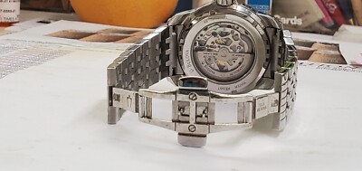 Bulova 自動巻き 時計 シルバー BULOVA 96A101, Automatic 21 Jewels Skeleton Subdial Silver Tone