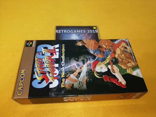 SUPER STREET FIGHTER II NINTENDO SUPER FAMICOM REG CARD.