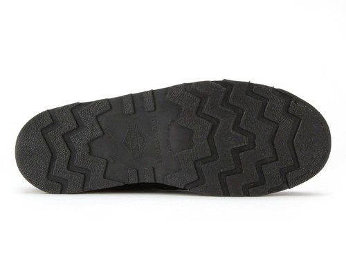 Neu Herren Schwarz 6" Mokassinnaht Leder Stahlkappe Arbeitsstiefel BAT-612 Größe 6-13 (D, M) - Bild 4 von 5