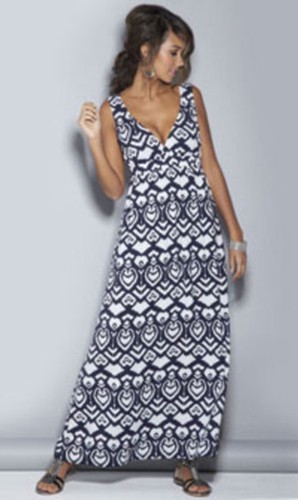 BNWT NAVY MAXI DRESS BY ROCK \u0026 REVIVAL 
