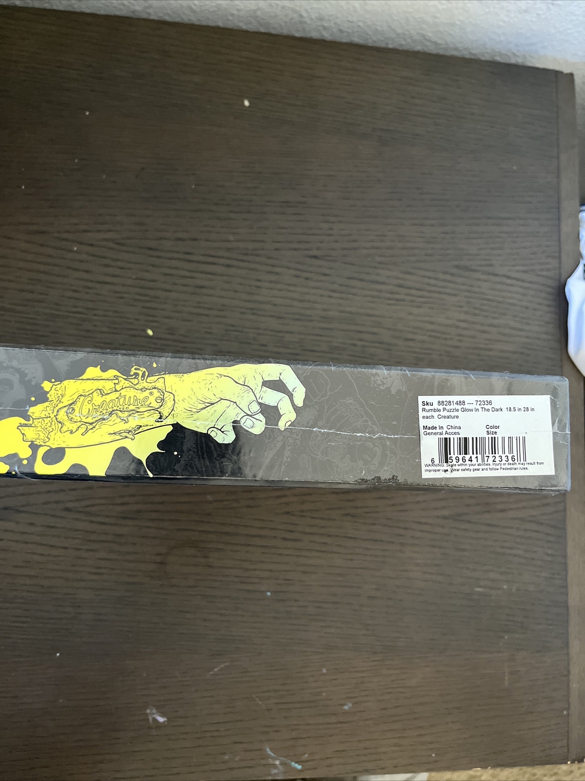 Rumble Puzzle Glow In The Dark Creature skateboards