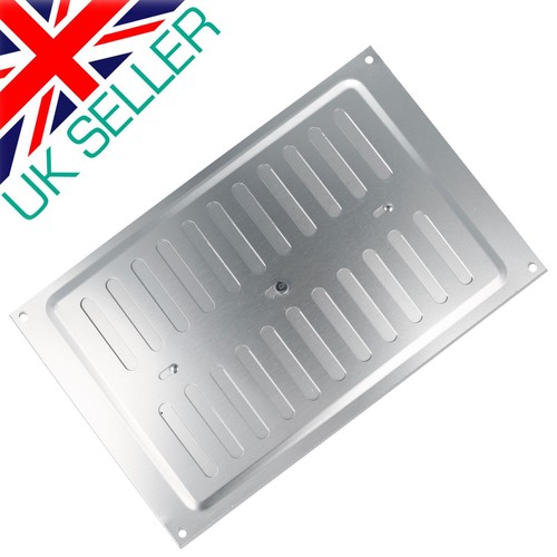 10 x DOUBLE BRICK 9" x 6" Metal Adjustable Hit Miss Air Vent Wall Cover Silver - Picture 3 of 12