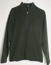 Nike ACG Mens 1/4 Zip Pullover Dri Fit Base Layer Long Sleeve Shirt Small Green