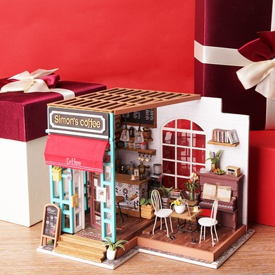 robotime coffee shop