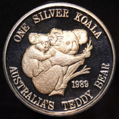 サーロイン様　koala Australia's Teddy Bear Koala New Queensland Mint 1oz 999 FINE
