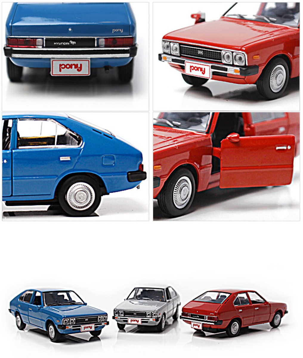 【匿名】韓国ヒュンダイHYUNDAI PONY 1:38スケール ミニカー Hyundai Motor PONY 1:38 Scale Diecast Mini Car Miniature