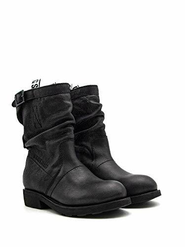 BIKKEMBERGS stivale basso crincle Nero – MarsiliStore