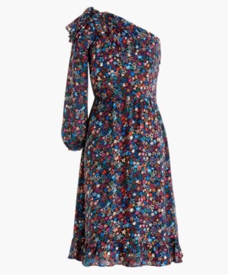 New J Crew One-shoulder Dress in 