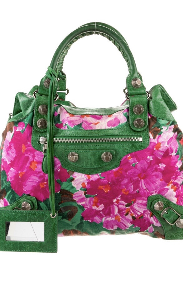 Balenziaga motocross Floral Giant 21 city bag. with a dust bag Balenziaga motocross Floral Giant 21 city bag. with a dust bag