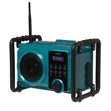 Jobsite Radio DAB Digital Bluetooth Rechargeable built in battery Denver WRD-50