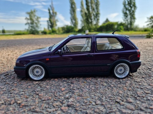 1:18 VW Golf 3 VR6 Syncro Tiefer Tuning mit 16 Zoll BMW BBS Echt Alu Felgen - Bild 2 von 4