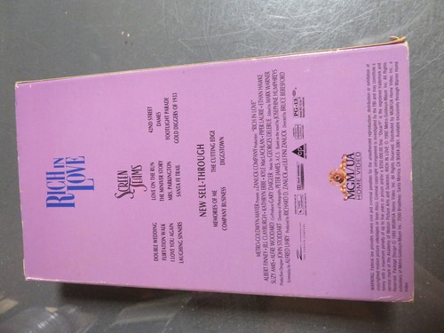 Rich in Love (VHS,1993)Promo Screener*Albert Finney, Kyle MacLachlan,Ethan Hawke - Picture 7 of 7