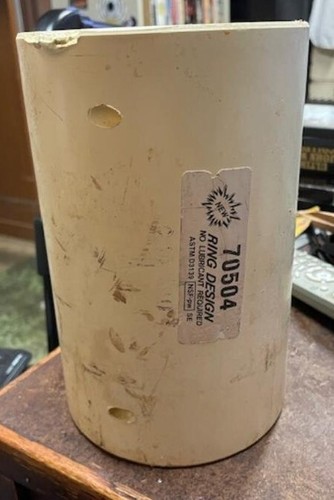 Certainteed 4" Yellowmine - Ring Design PVC Kupplung - Teile-Nr: 70504 (NOS) - Bild 13 von 18