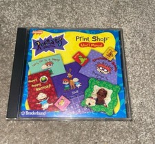 Video Game PC Rugrats Print Shop