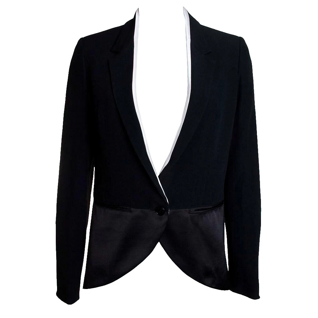 Trajes de tamaño regular Costume National Negro & Suit Separates para Mujeres