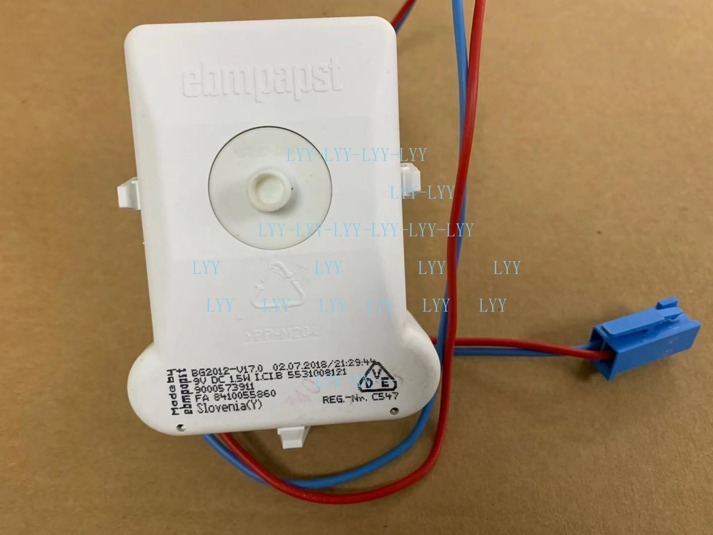for Siemens Bosch refrigerator 9000573911 BG2012 9V fan motor