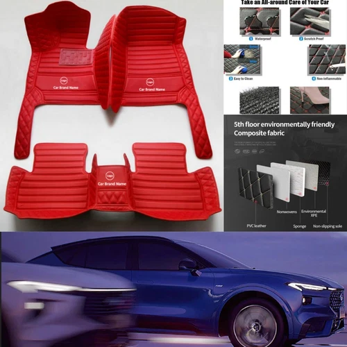 For Toyota 4Runner 1995-2020 Car Floor Mats Anti-slip Custom Liners Carpets Rugs - Imagen 10 de 42