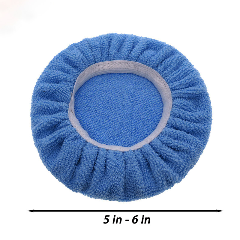 5 6 inch Car Microfiber Polisher Polishing Pads Wax Wash Buffer